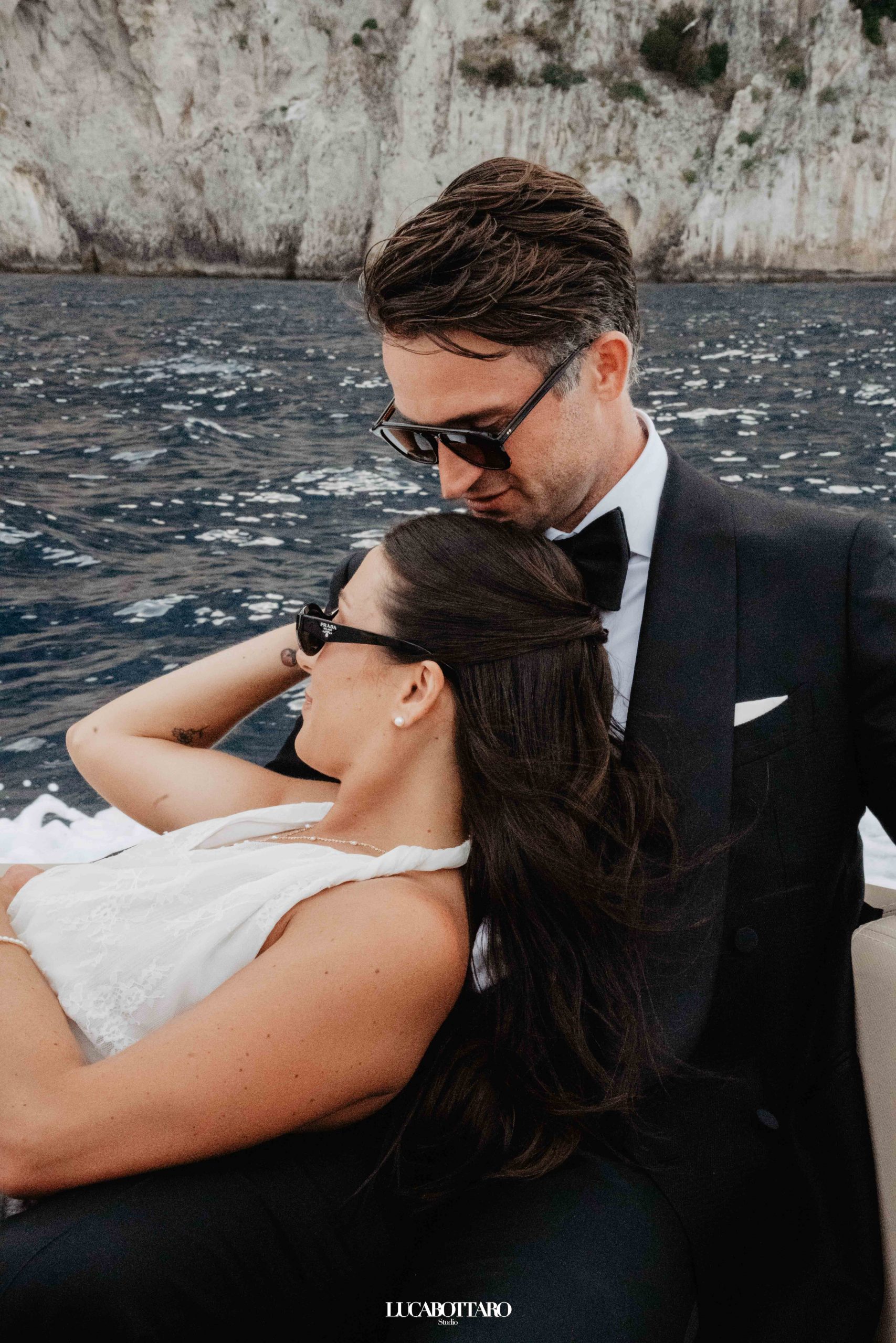 The Faraglioni rocks, backdrop of the ceremony